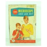 Gilbert Microscope & Lap Set in Metal Case