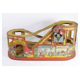J Chein 1950 Disneyland Roller Coaster. No cars