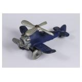 Reproduction Hubley Giro Cast Iron Toy Airplane