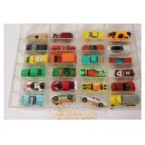 (24) Vintage Hot Wheel & Matchbox Cars in Case