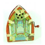 1940s J Chein USA Crank Wind Cathedral Organ