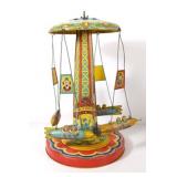 J. Chein Ride-a-Rocket Tin Litho Toy