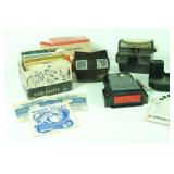 (4) Viewmasters with various multiple reels