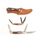 (3) Old Timers Knives. See description for details