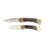 (2) Buck 112 & 110 Folding  Knives