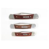 (3) Buck Folding Knives  3", 3 1/4", 3 1/2"