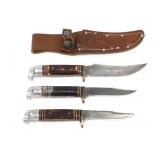 (3) WESTERN Knives