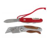 SHEFFIELD & COLONIAL Folding Utility Knives