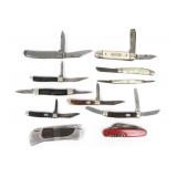 Assorted Pocket Knives. Some Vintage