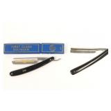 (2) Straight Razors Sweden and German