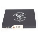 WHITETAIL CUTLERY Set of 3 knives