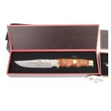 (2) FALKNER "Wyatt Earp" Hunting Knives