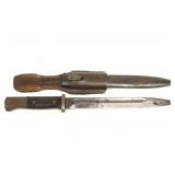 WWII K98 Bayonet Manufacturer # 43ddl with