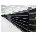 Lozier Gondola Shelving 84in Tall 22/22 - 64ft W/4ft End Caps - Sold By The Foot