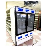 True Gdim-49 Self-contained 2-door Ice Merchandiser