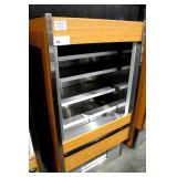 Structural Concepts Oasis B32.5525 34in Self Contained Open Air Refrigerated Merchandiser