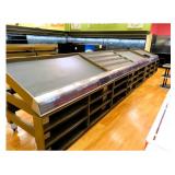 2022 6ft Slant Produce Tables With Front Shelving Insert