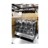 New Crathco Cs4e/2d/3d16 4-head Refrigerated Beverage Machine