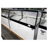 New Scratch & Dent 69in Master-bilt Dd-66l Ice Cream Freezer Dipping Cabinet