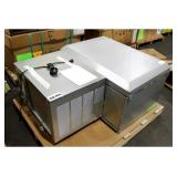 New Norlake Rsg Cpf075jc-e-4-ev 3/4hp Low Temp Capsule Pak Outdoor Freezer Refrigeration System