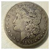 1896 O - US Silver Morgan Dollarnot common