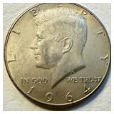 1964 US Kennedy Half Dollar