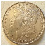 1886 US Silver Morgan Dollar