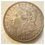 1902 US Silver Morgan Dollar (not common)