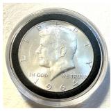 1964 US Kennedy Half Dollar AU