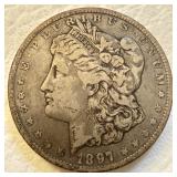 1897 O - US Silver Morgan Dollar (not common)