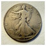 1947 US Walking Liberty Half Dollar