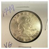 1949 Franklin Half Dollar