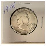 1948 Franklin Half Dollar