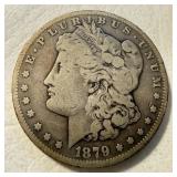 1879 S - US Silver Morgan Dollar