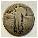 1929 US Standing Liberty Quarter