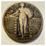 1928 US Standing Liberty Quarter
