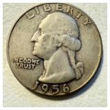 1956 D US Washington Quarter