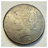 1925 US Silver Peace Dollar