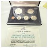 1973 1st Official Coin of the British Vir. Islands