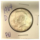 1964 D Kennedy Half Dollar