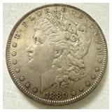 1880 O - US Silver Morgan Dollar