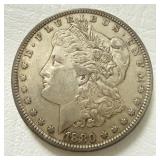 1880 S - US Silver Morgan Dollar