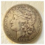 1885 O - US Silver Morgan Dollar