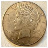 1928 S - US Silver Peace Dollar
