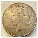 1926 S - US Silver Peace Dollar