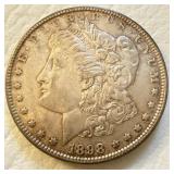 1898 US Silver Morgan Dollar