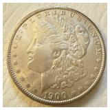 1900 US Silver Morgan Dollar