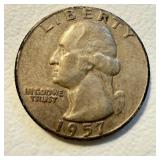 1957 US Washington Quarter