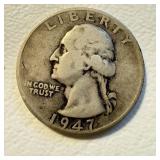 1947 S - US Washington Quarter