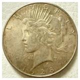 1928 S - Silver Peace Dollar